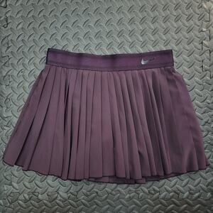 Nike Pleated Tennis Skort Medium Purple Athletic Skirt